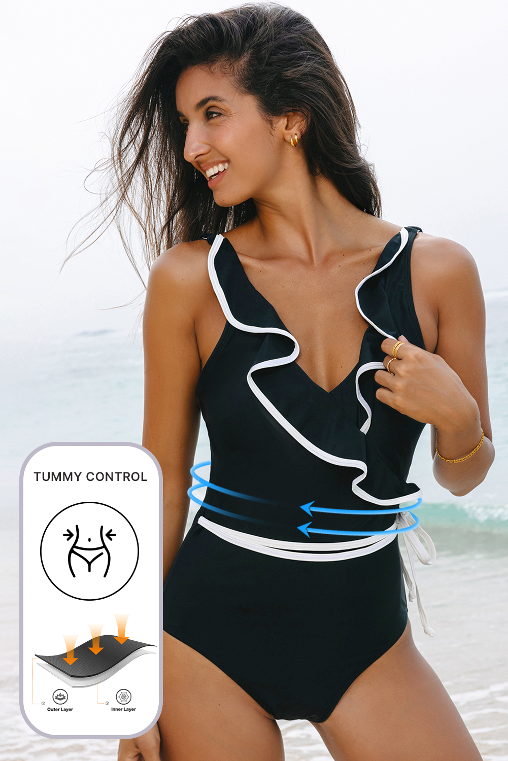 One-piece swimsuit 