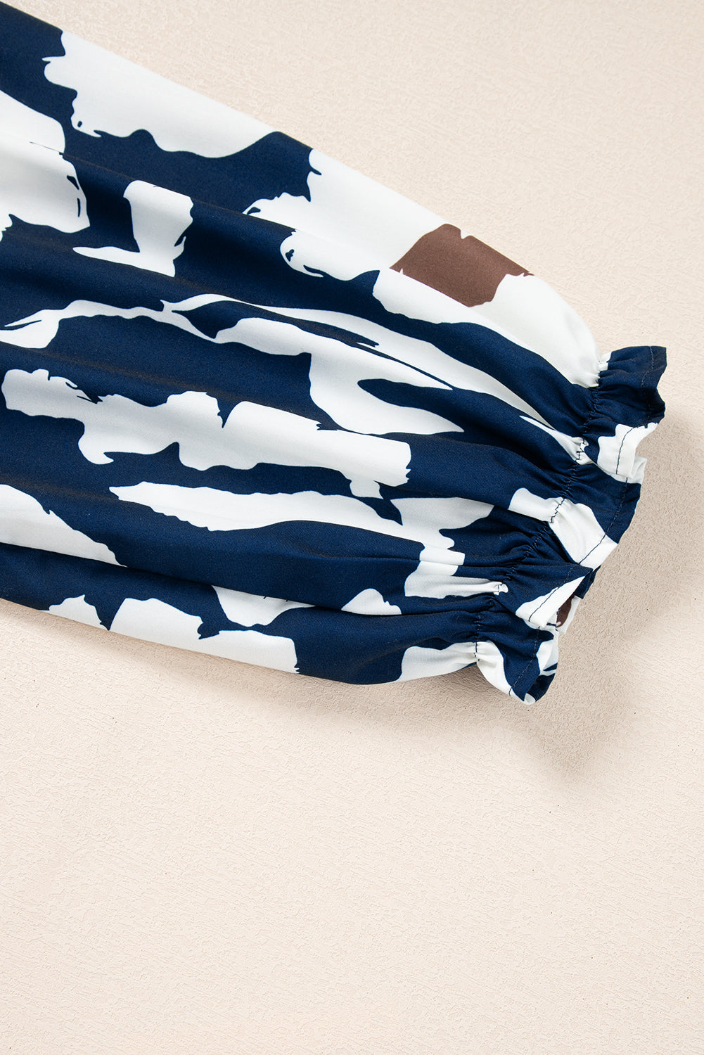 Блуза с абстрактен принт