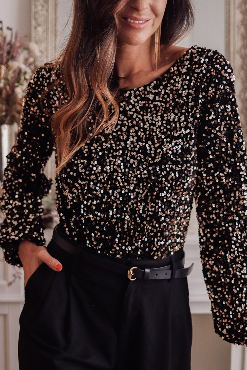 Sequin bodysuit 