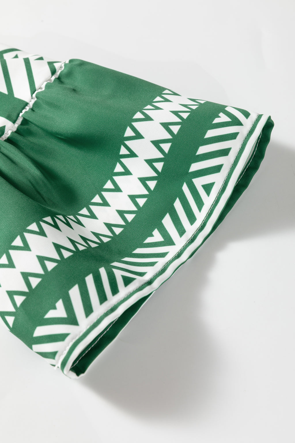 Dress with ethnic print