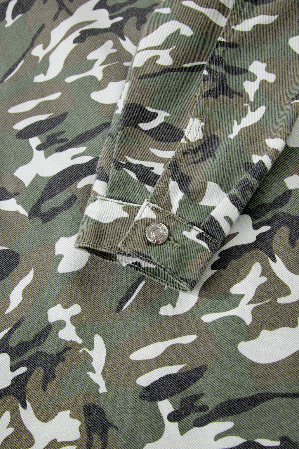Camouflage print jacket 