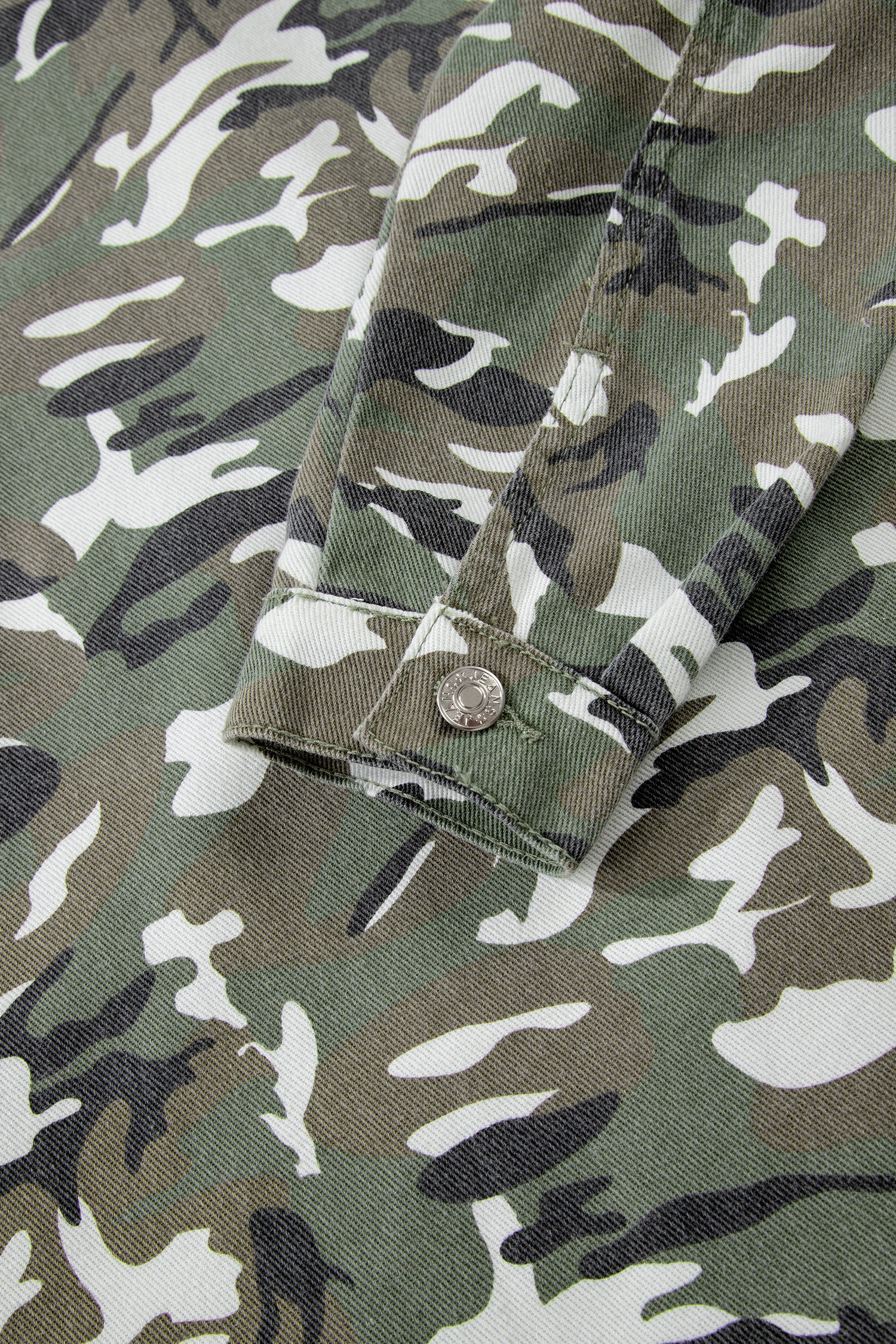 Camouflage print jacket 