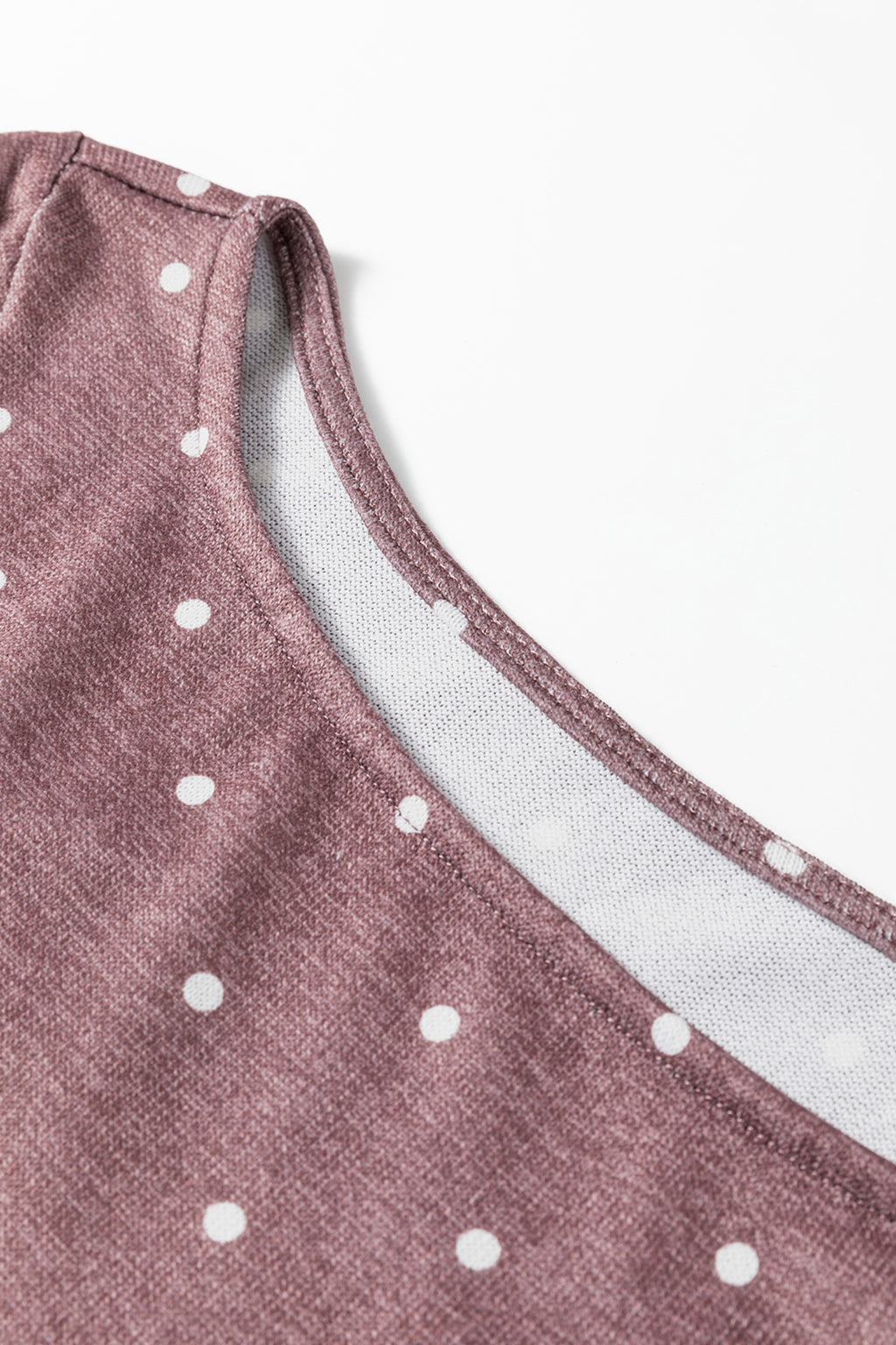 Polka dot print blouse 