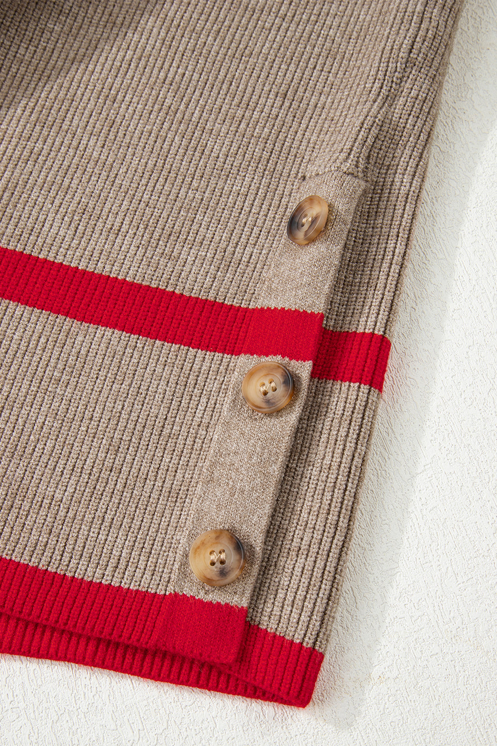 Sweater with buttons 