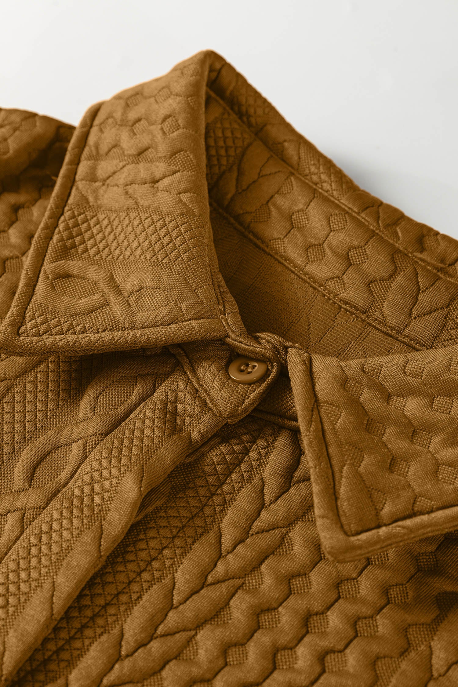 Риза тип яке (shacket) с буфан ръкави