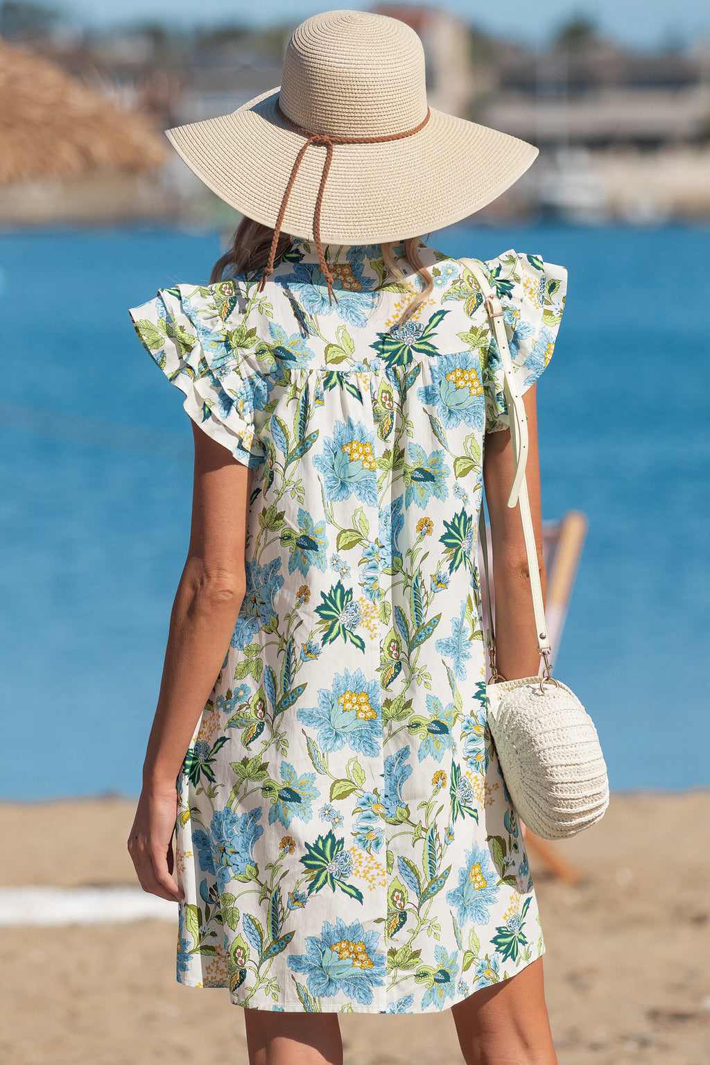 Floral print dress 