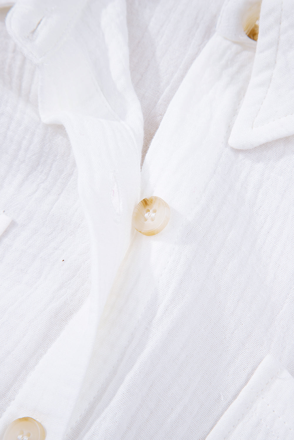 Cotton shirt with embroidered sleeves 