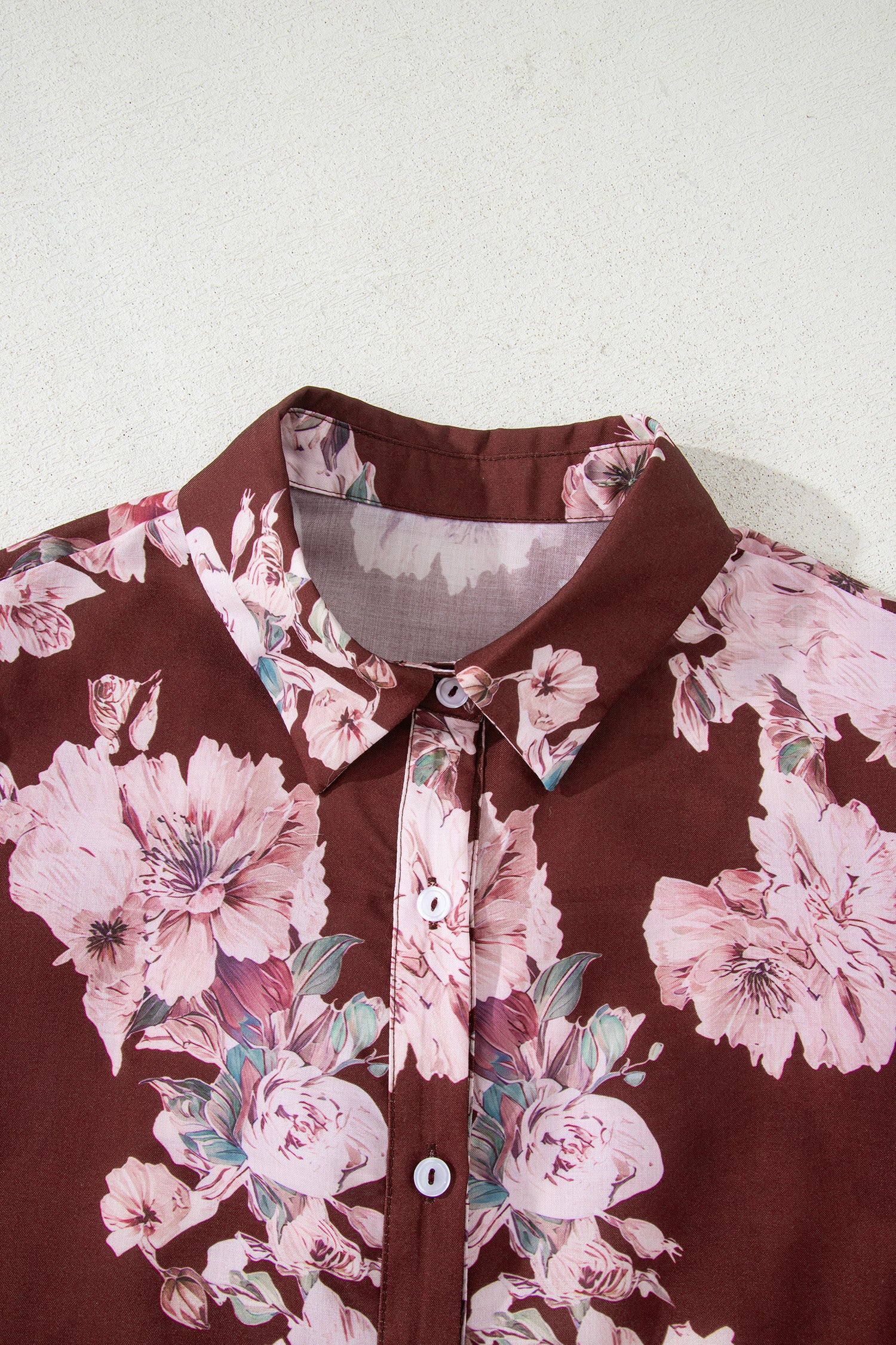 Floral print shirt 