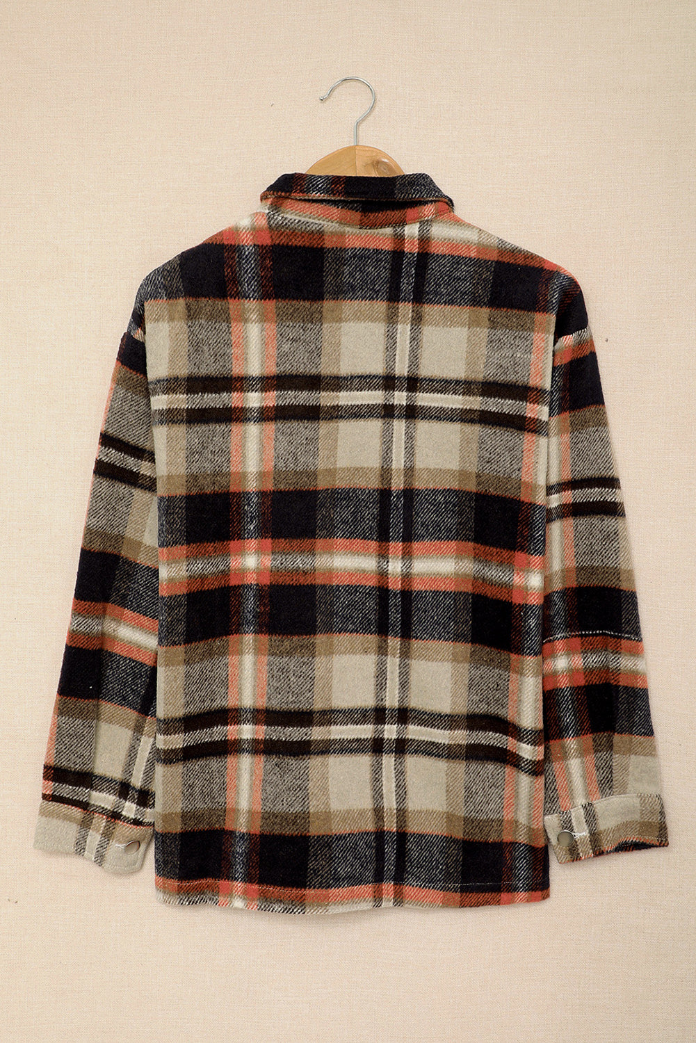 Plaid shacket shirt 
