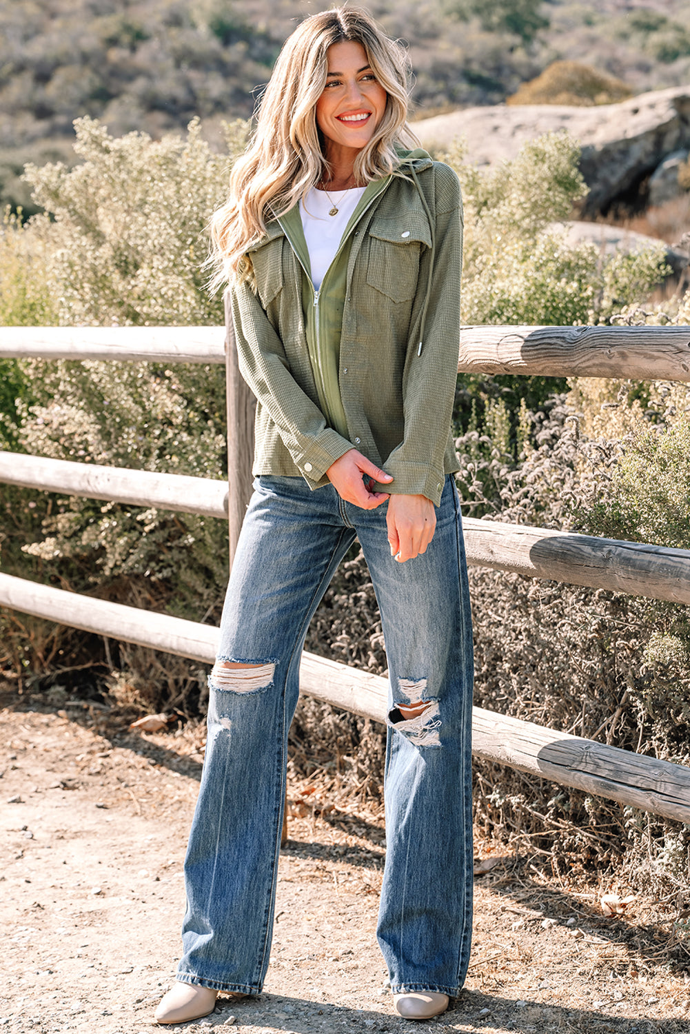 2 in 1 jacket with hood 