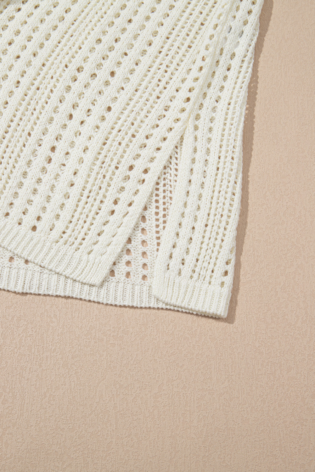 Knitted beach dress 