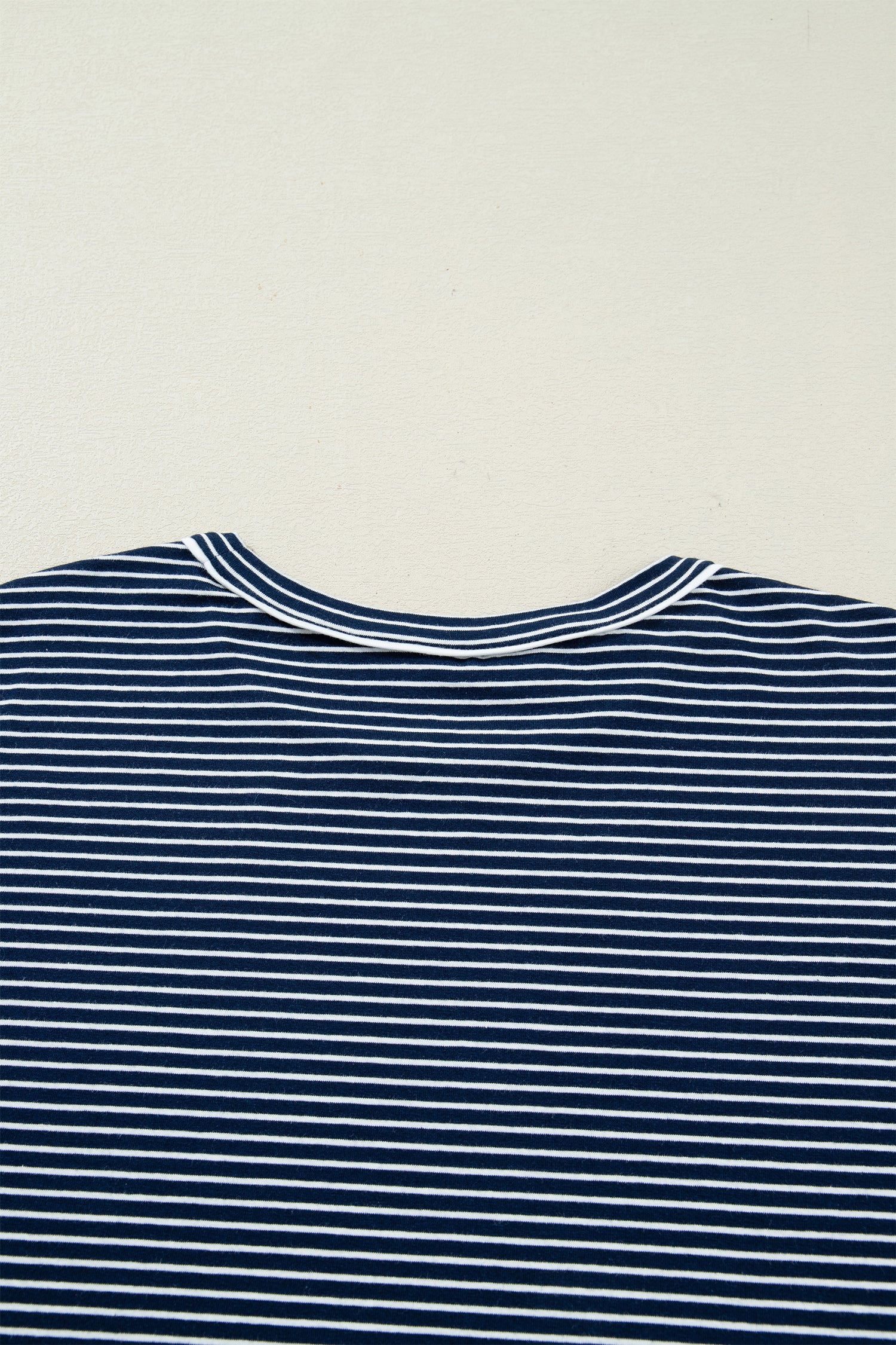 Домашен памучен комплект от две части (блуза и къси панталони)