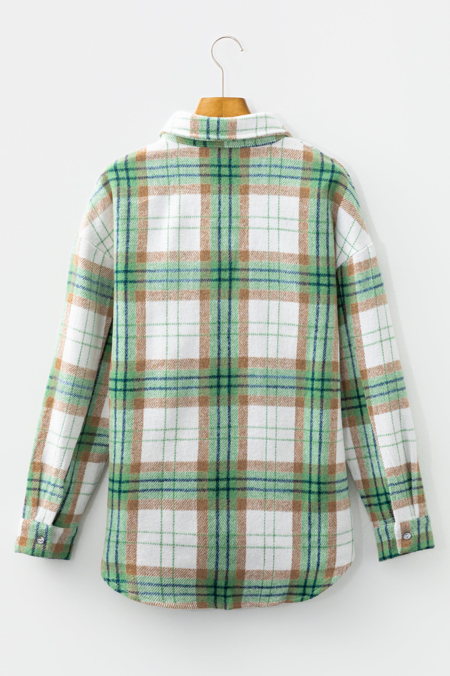 Plaid shacket shirt 