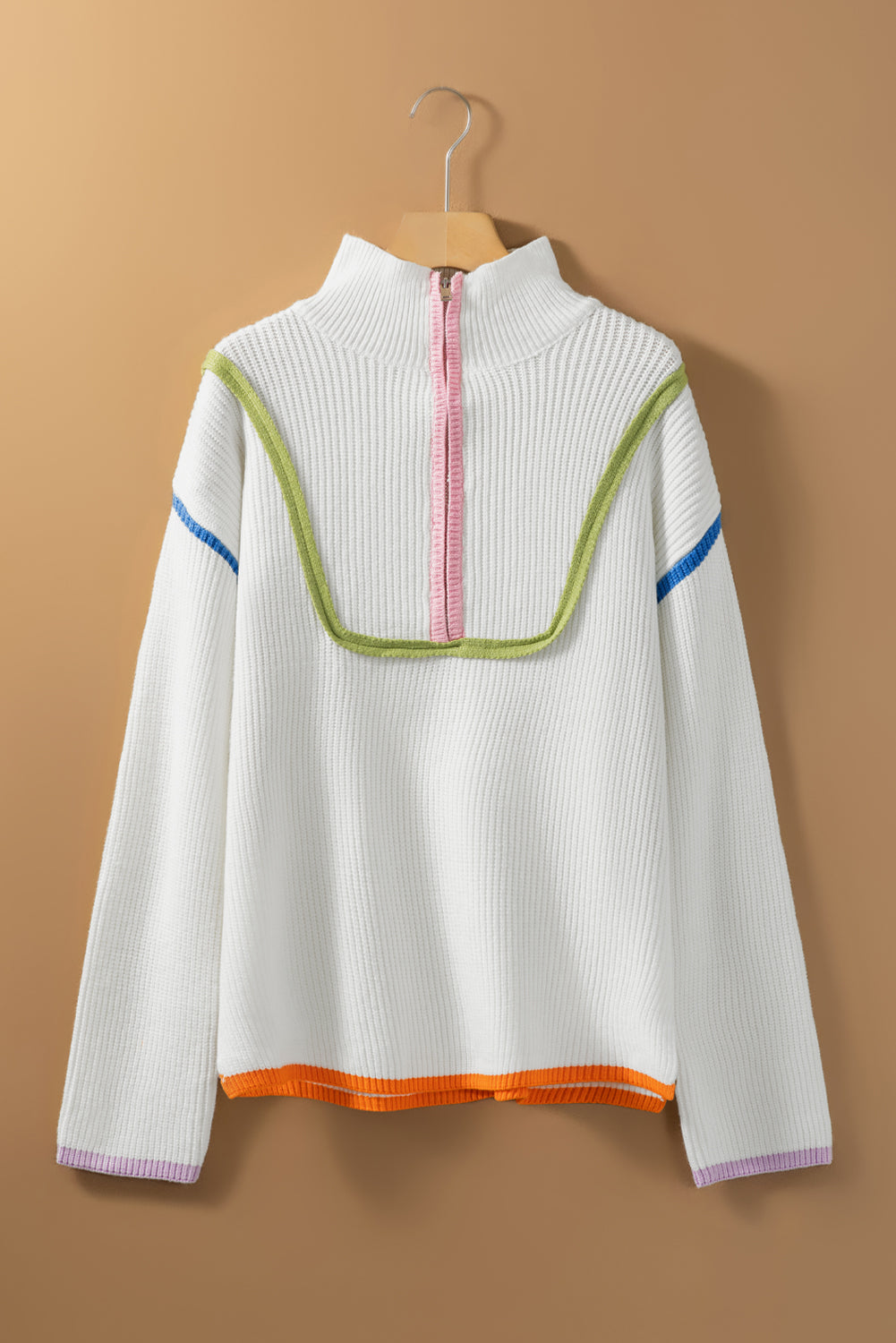 Zippered sweater 