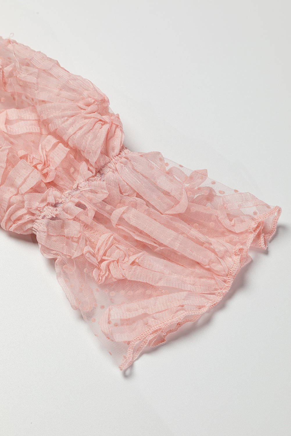 Комплект от две части - мрежеста блуза и потник