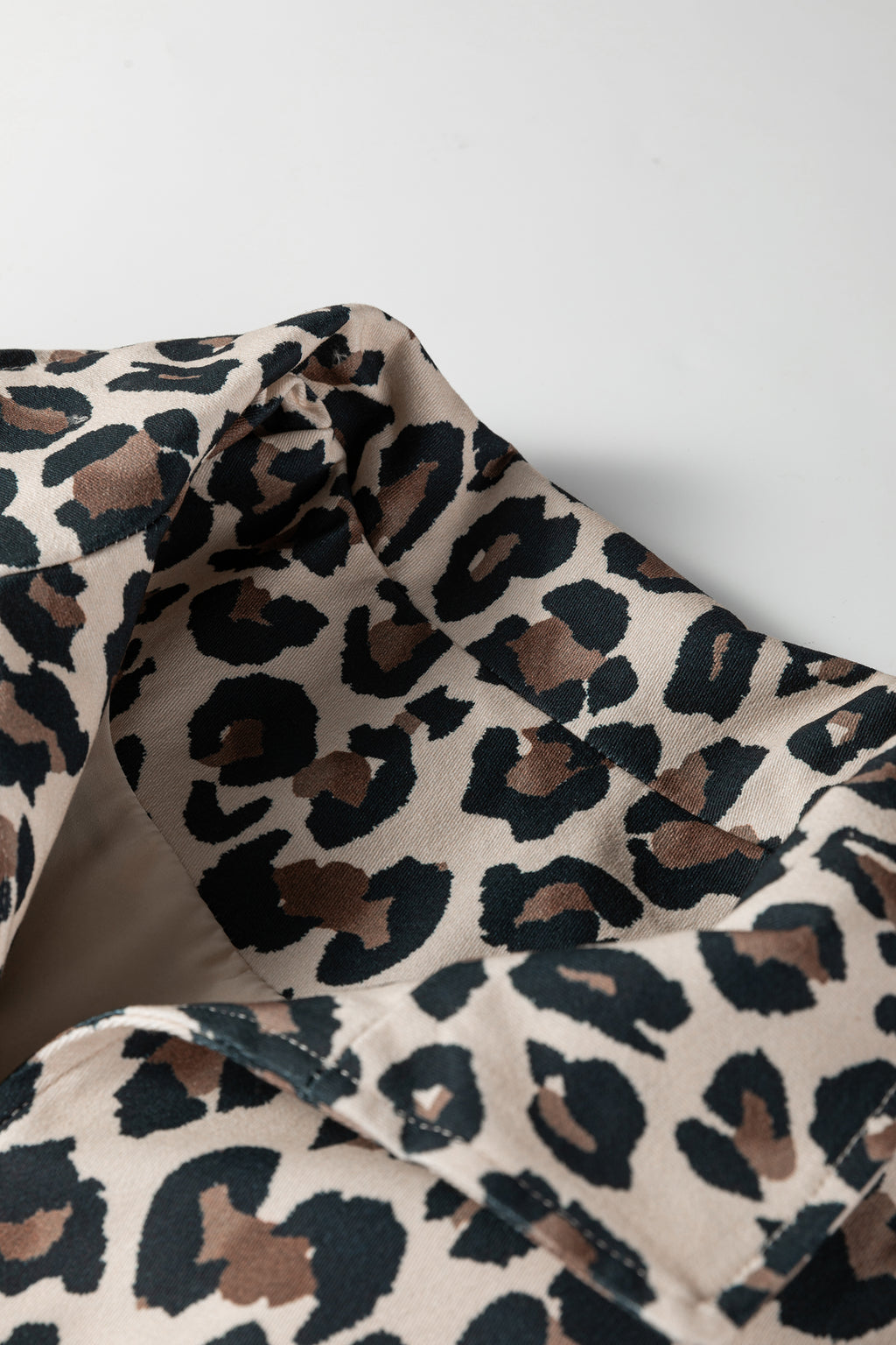 Leopard print vest 