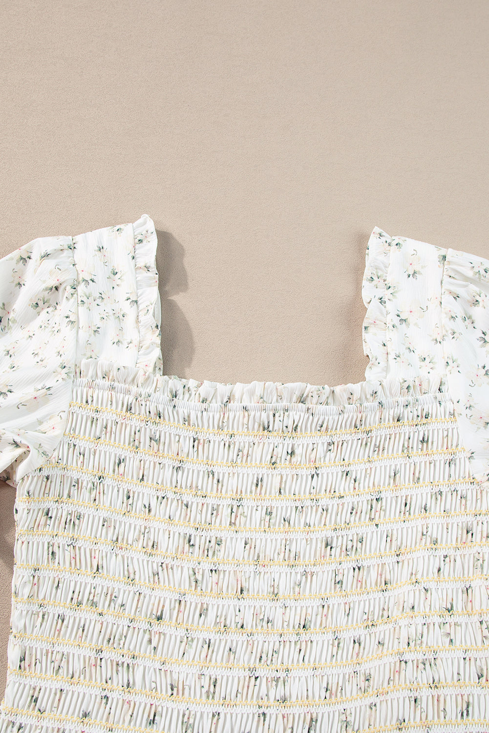 Дълга рокля с принт на цветя