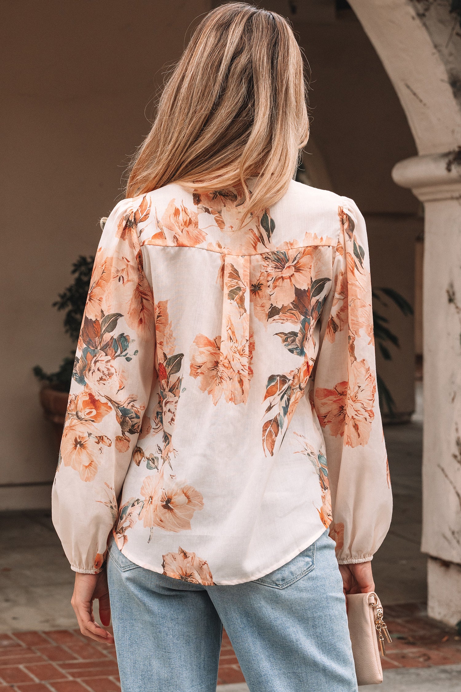 Floral print shirt 