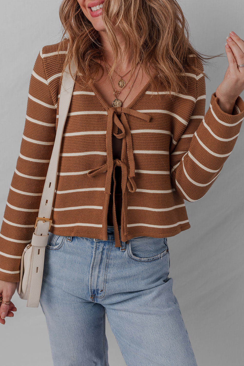 Striped cardigan 