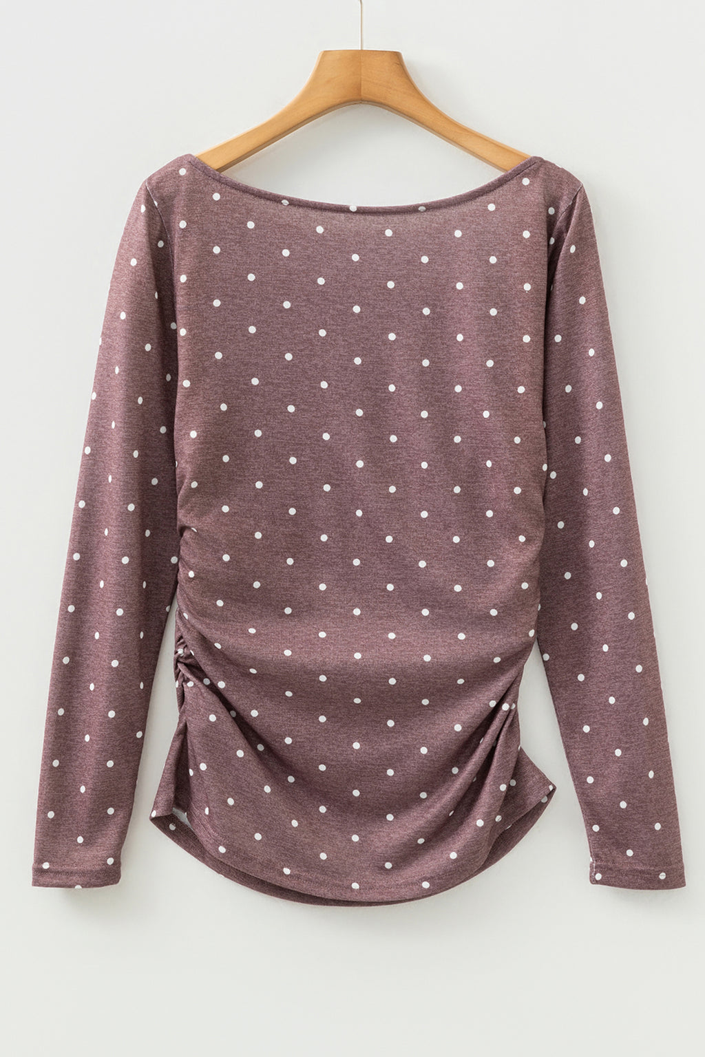 Polka dot print blouse 