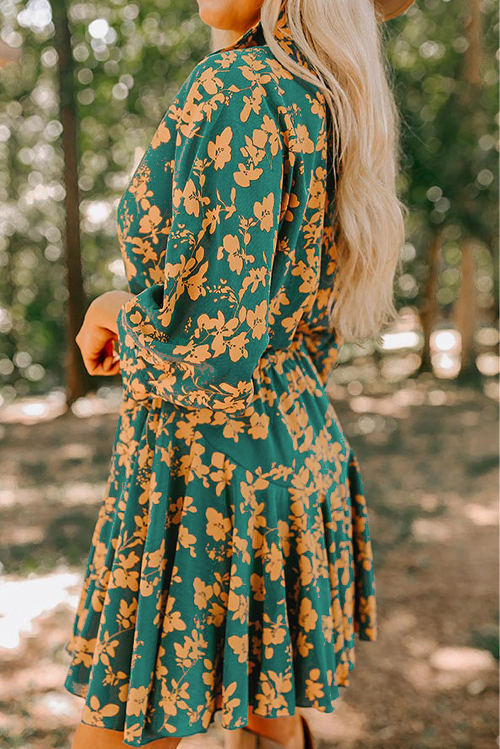 Floral print dress 