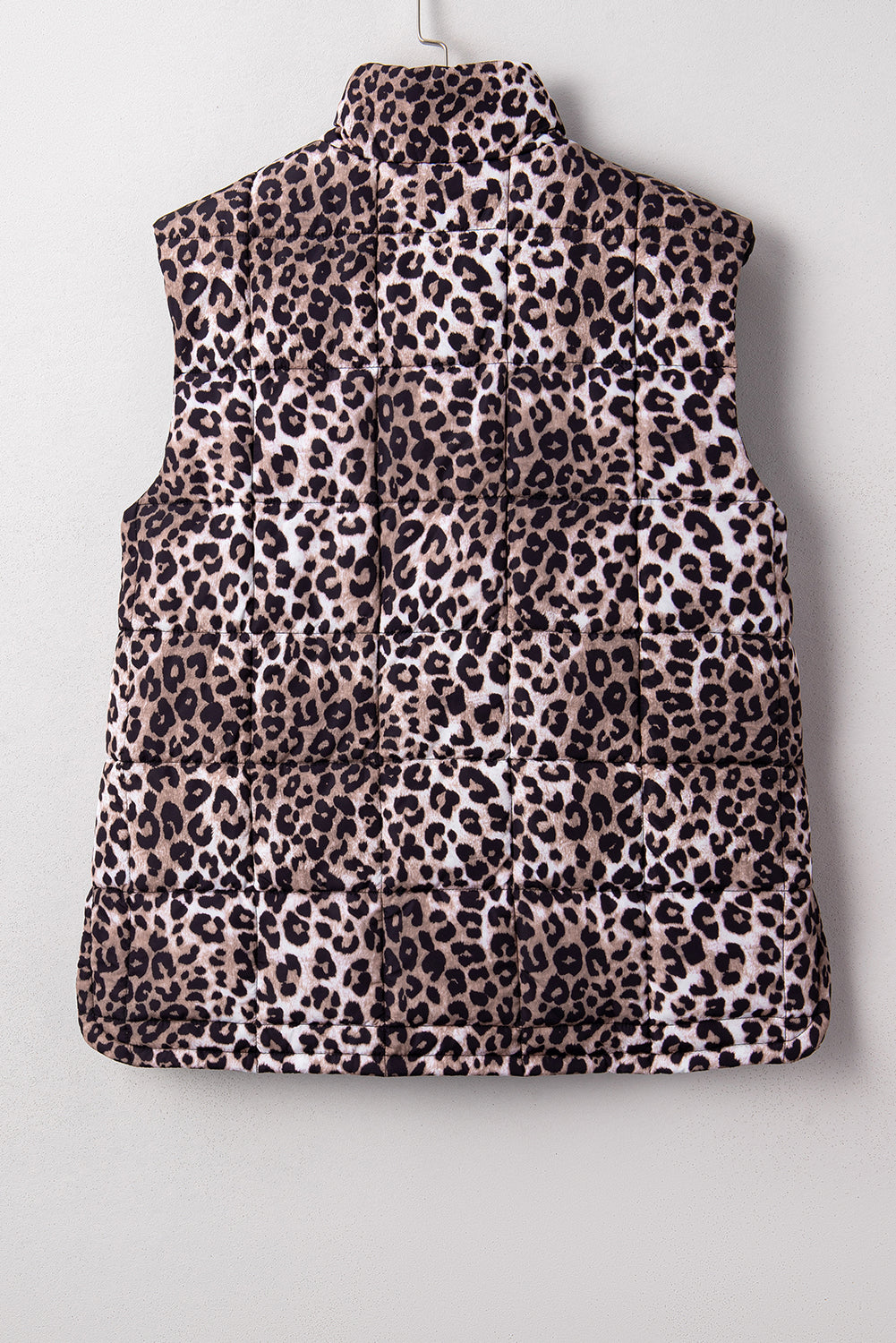 Leopard print vest 