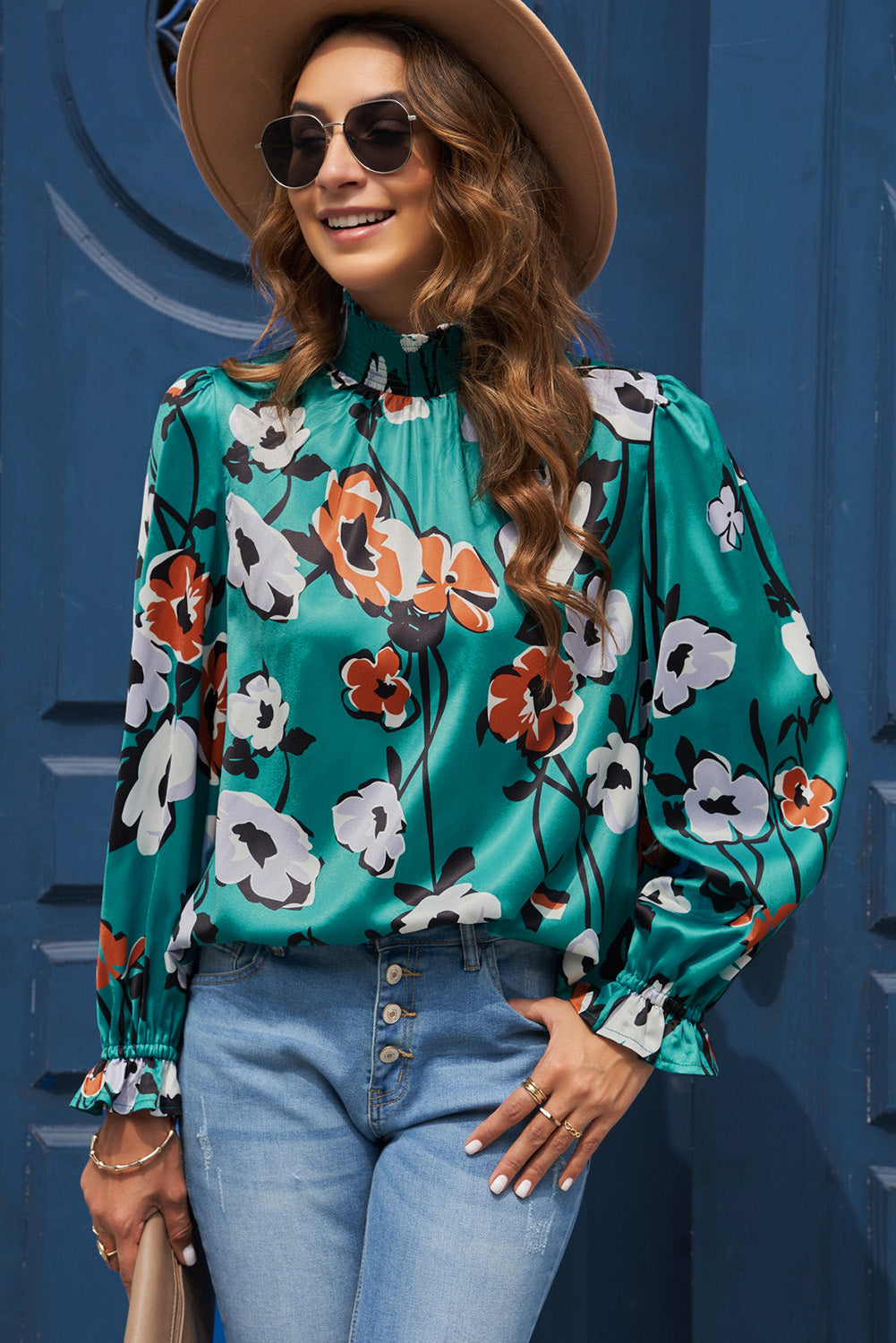 Блуза с дълъг ръкав