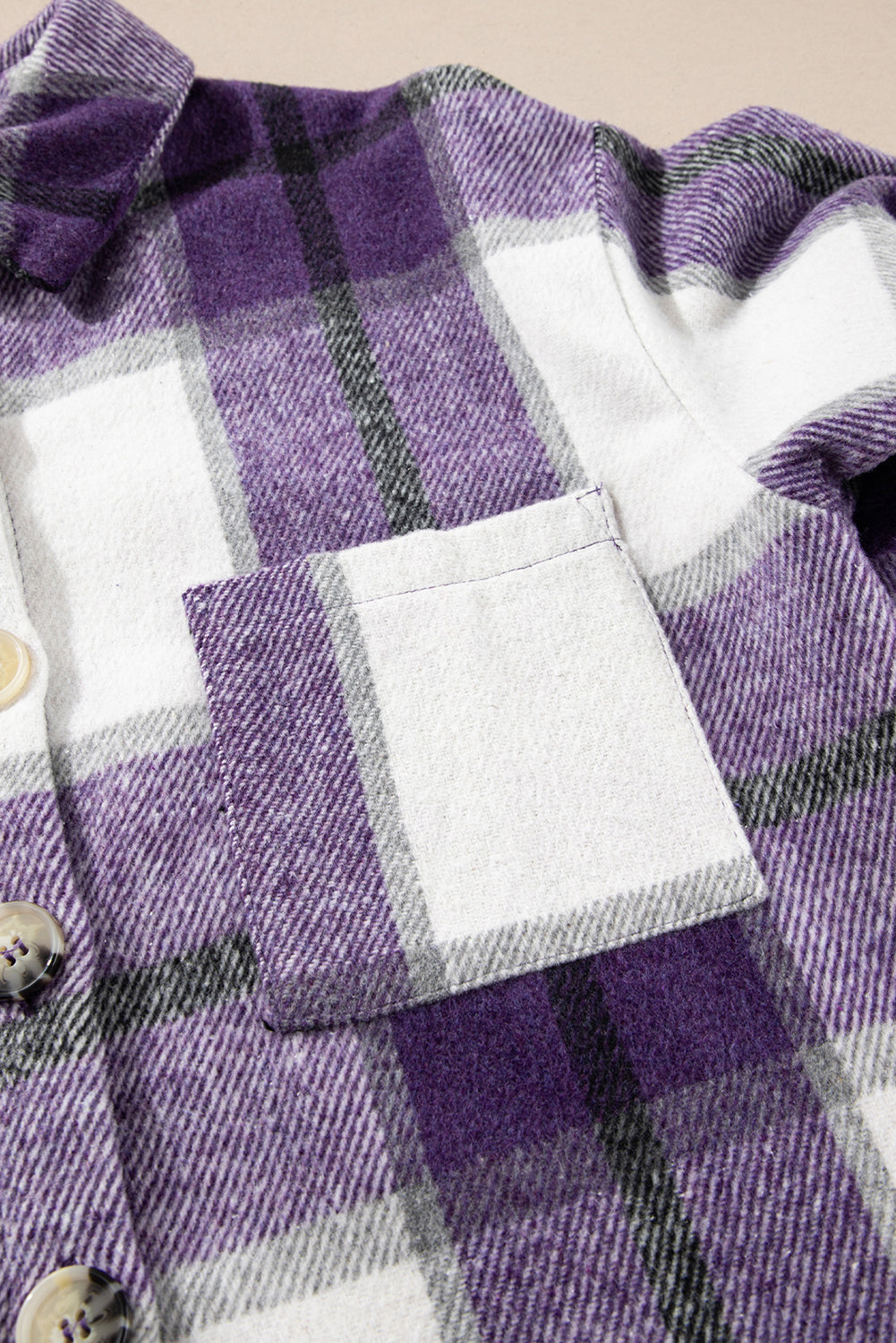 Карирана риза тип яке (shacket)