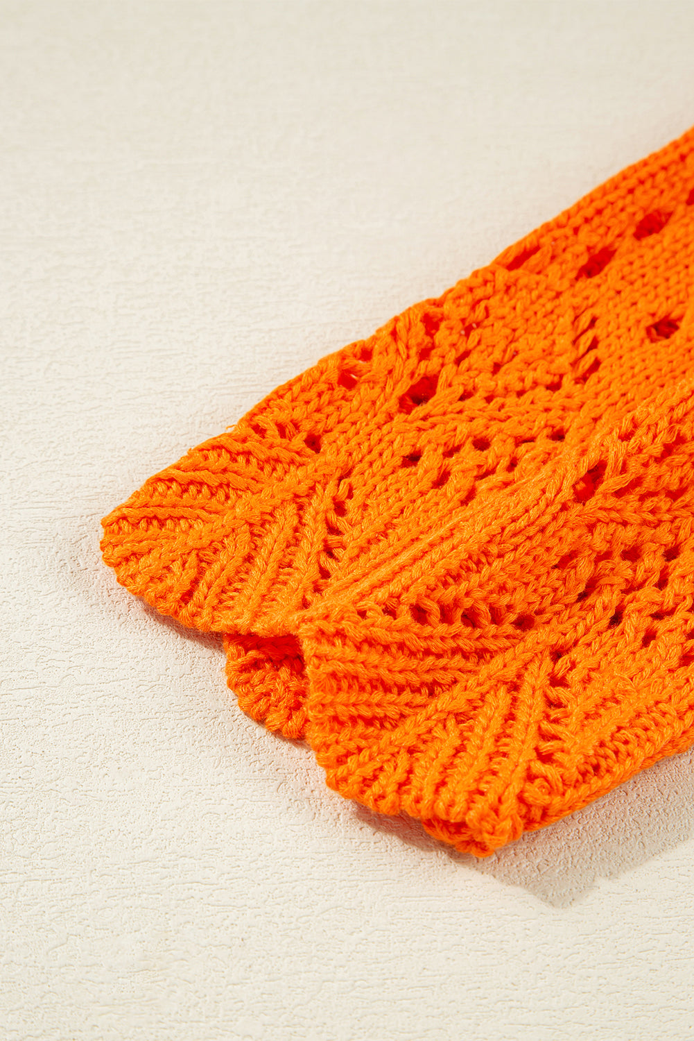 Open-knit sweater 