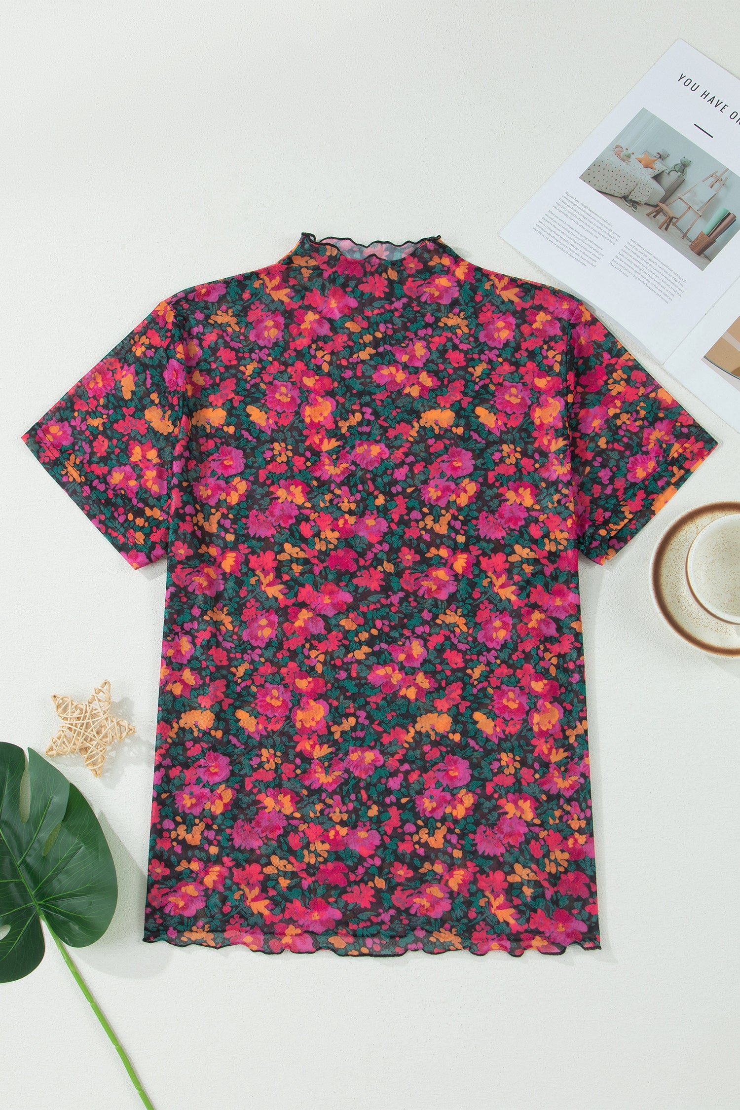 Дамска plus size лятна блуза