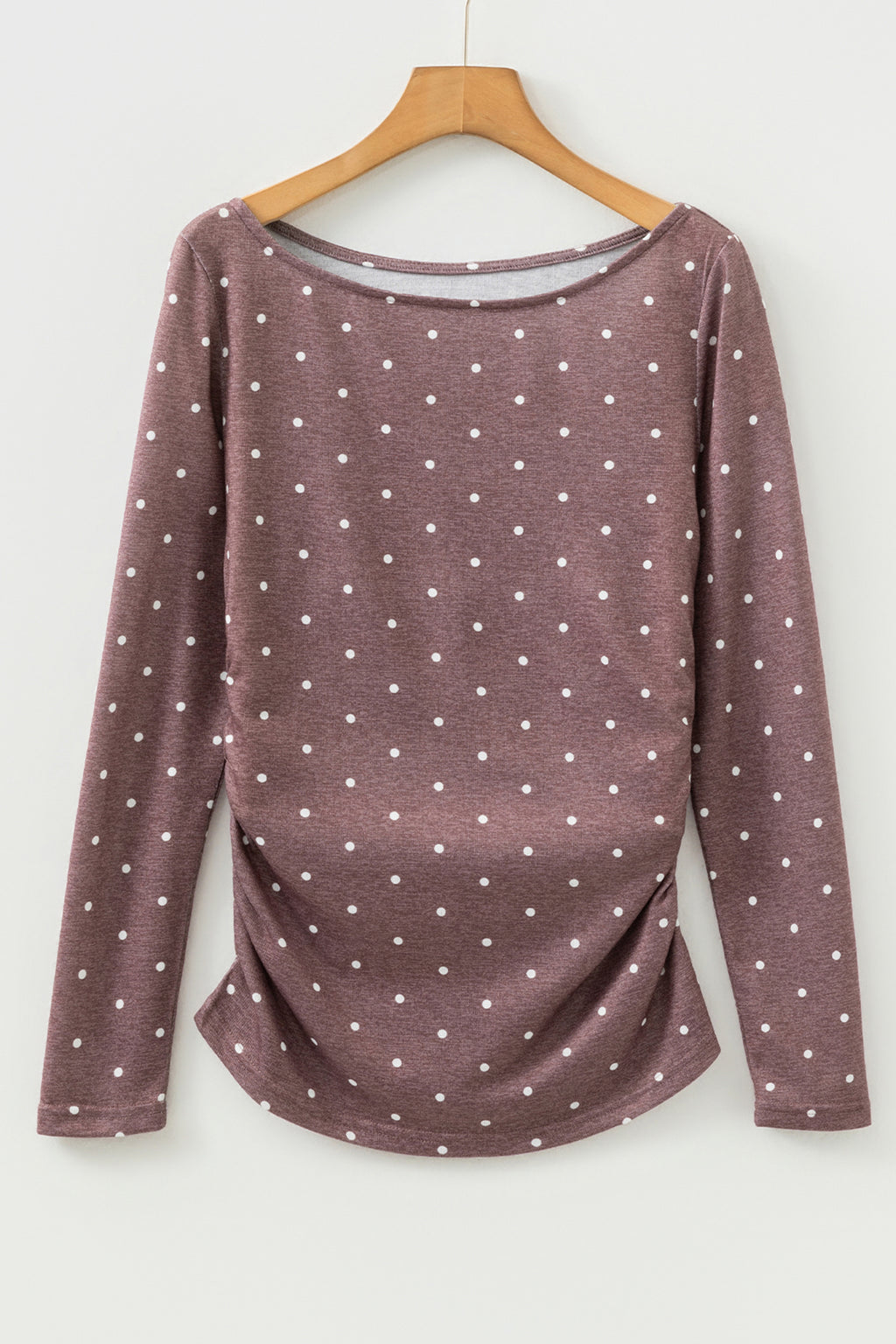 Polka dot print blouse 