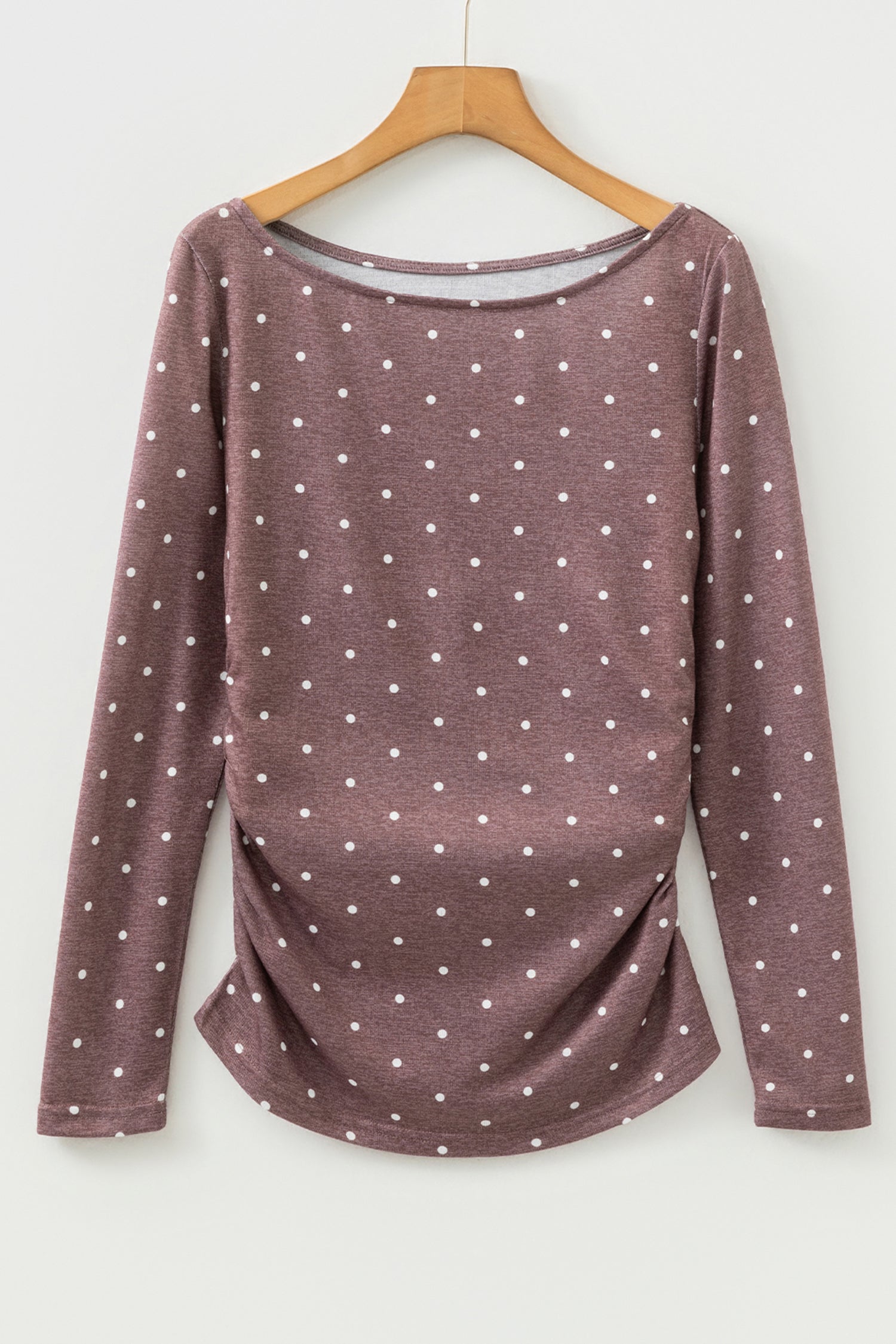 Polka dot print blouse 