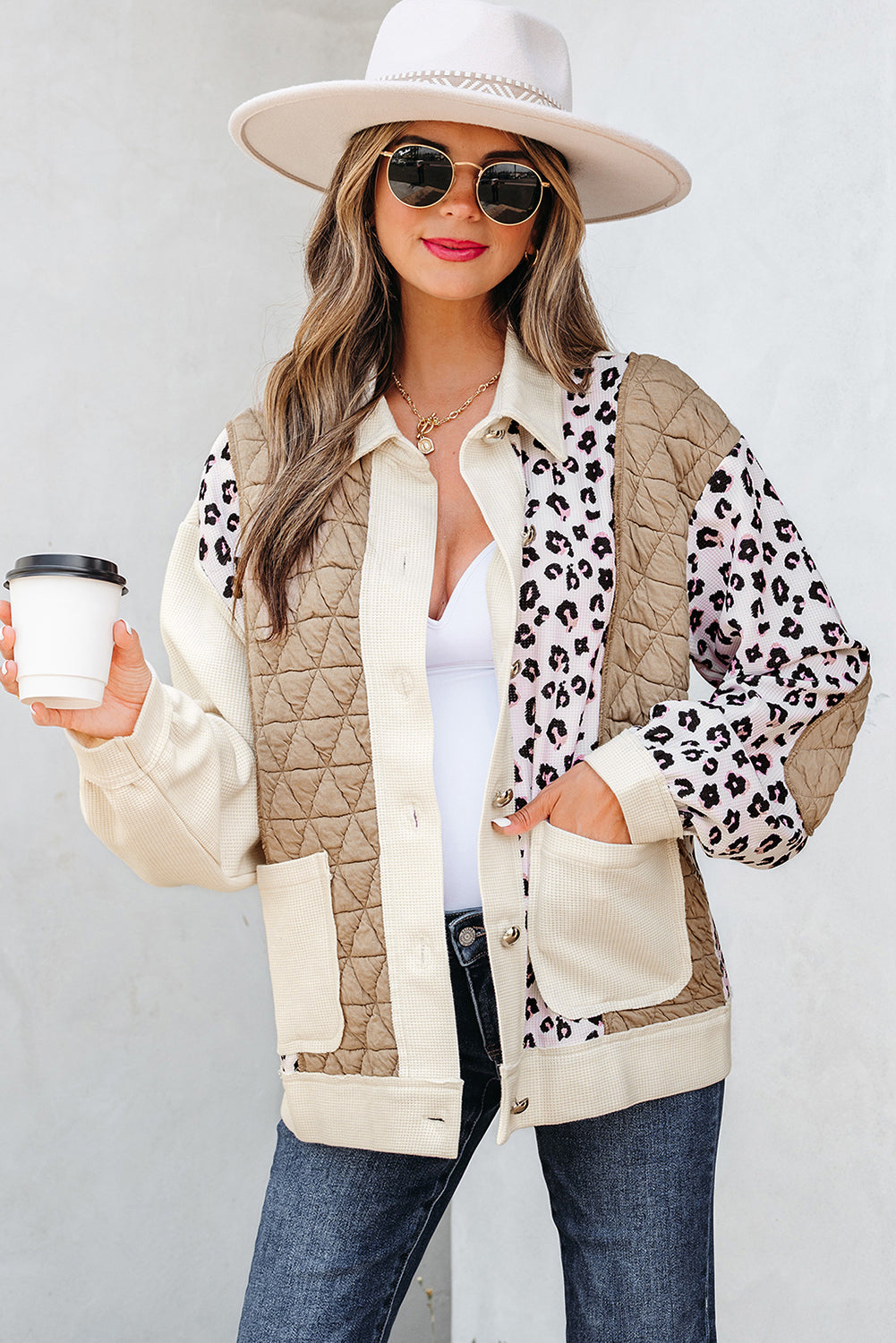 Leopard print jacket 