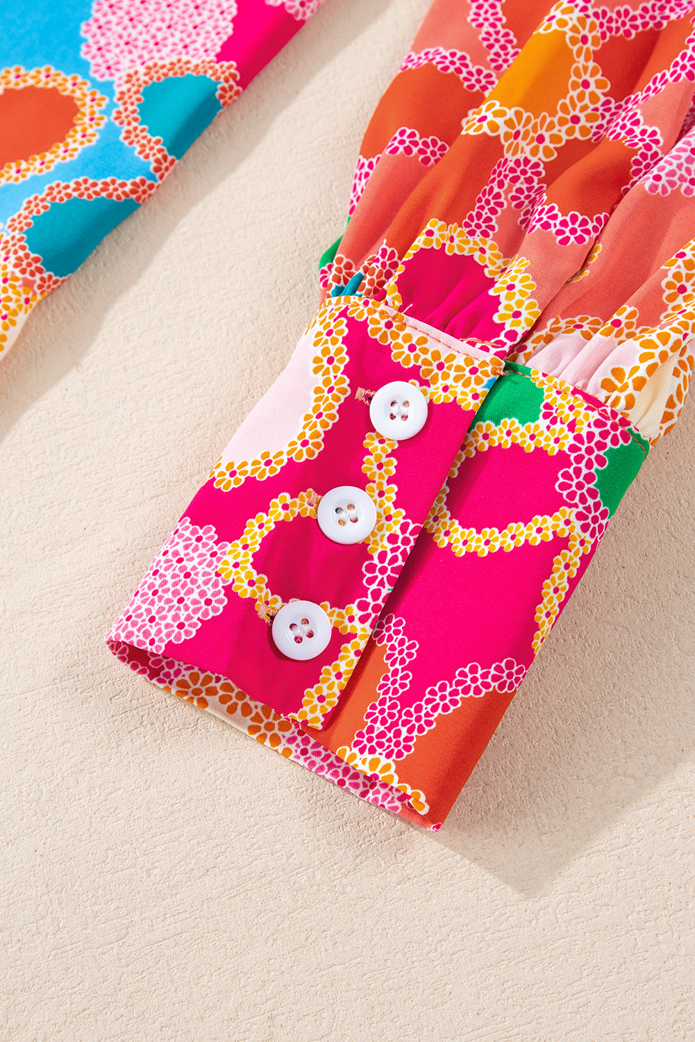 Риза с принт на цветя