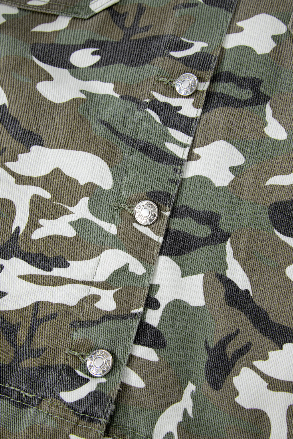 Camouflage print jacket 
