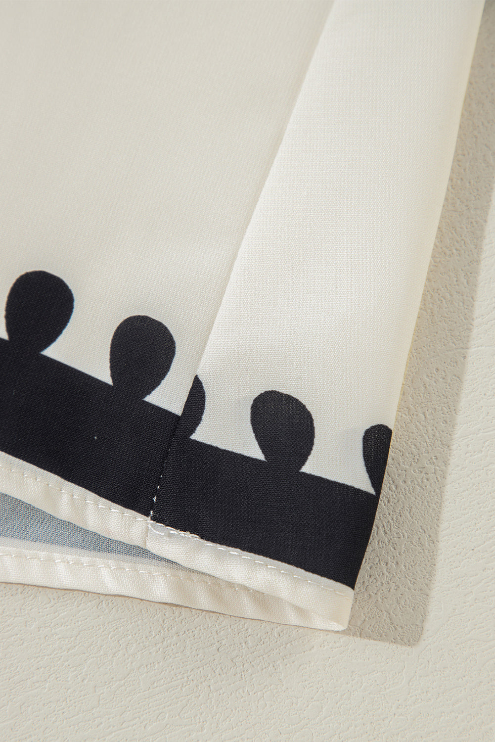 Dress with an ethnic print