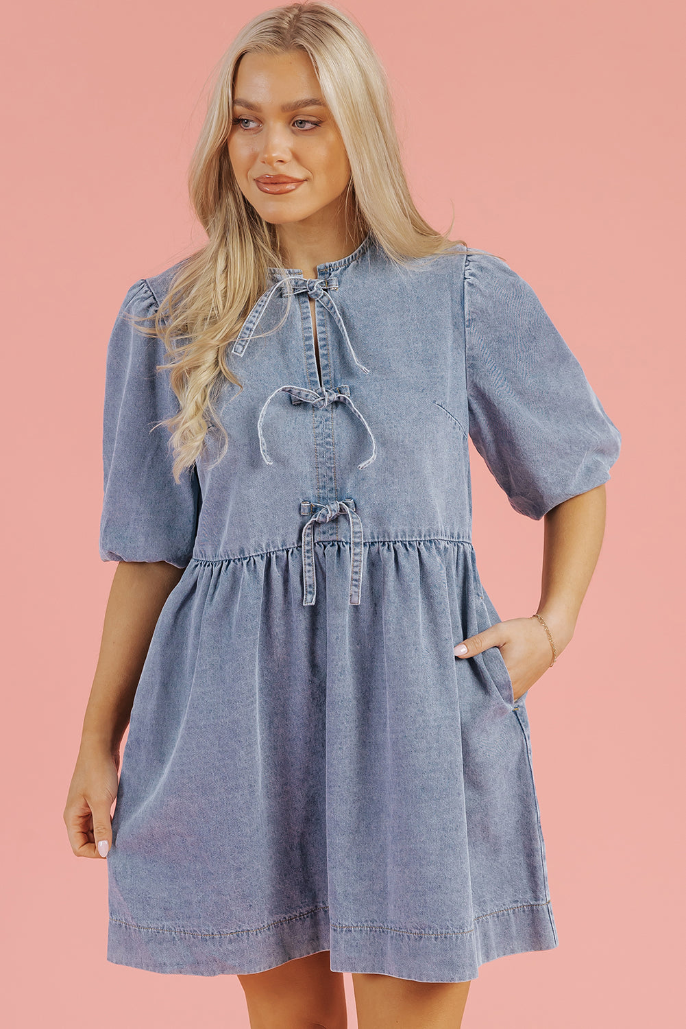 Denim dress 