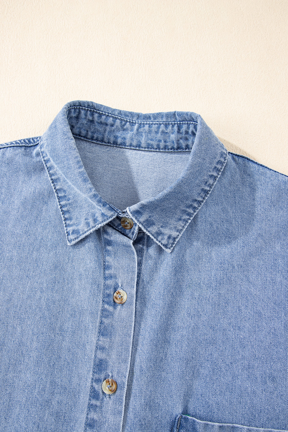 Denim shirt dress 