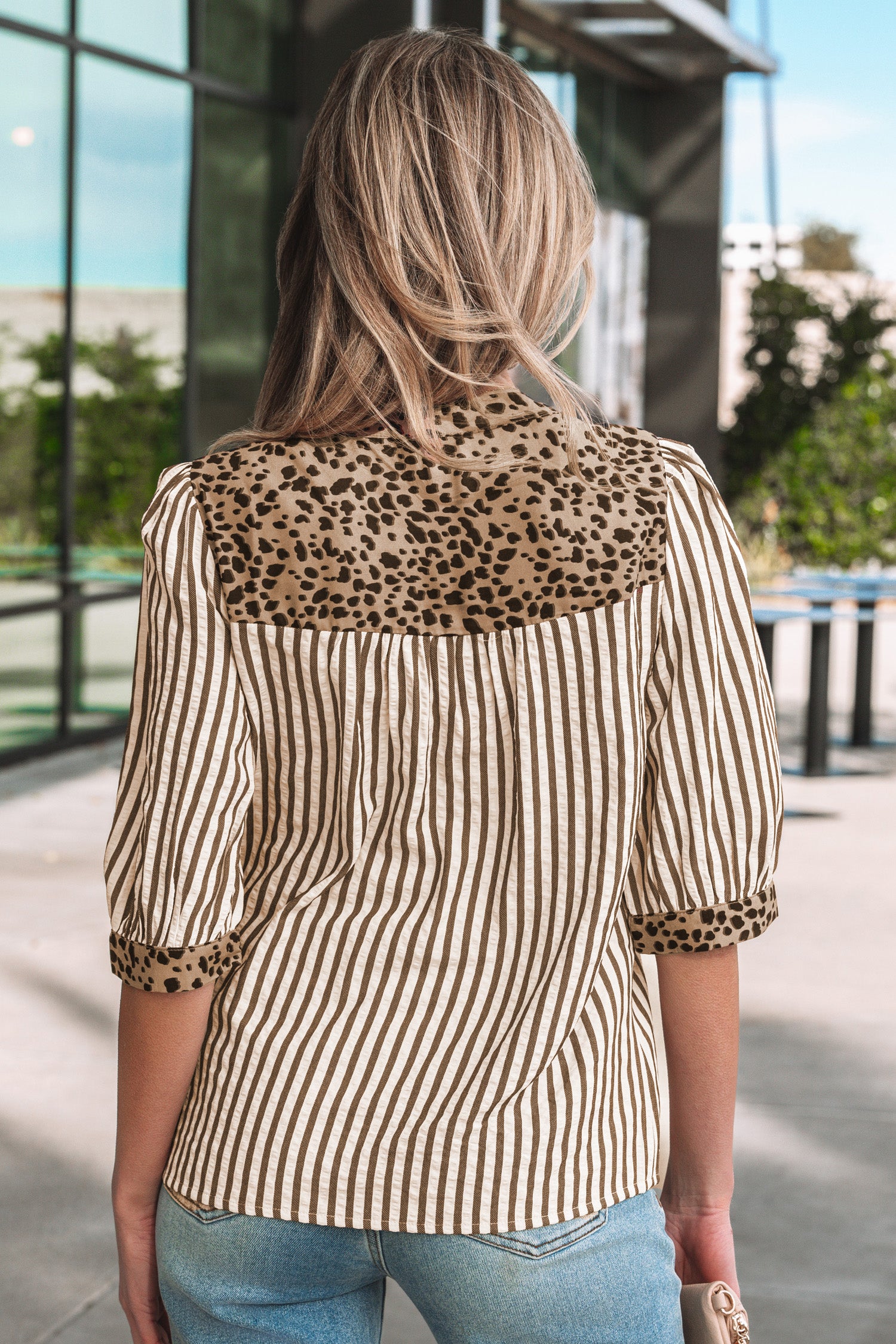 Leopard print shirt 