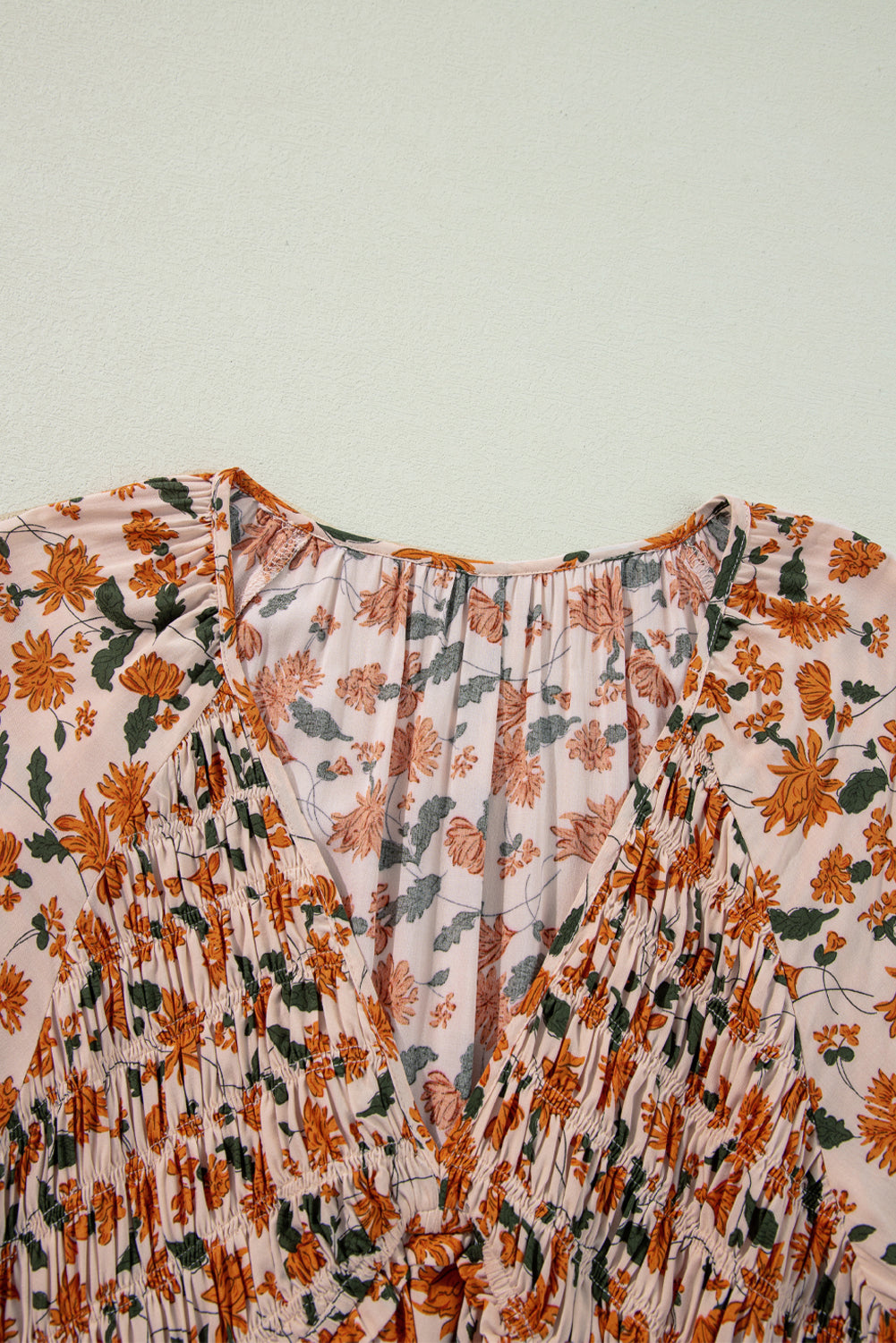 Floral print dress 