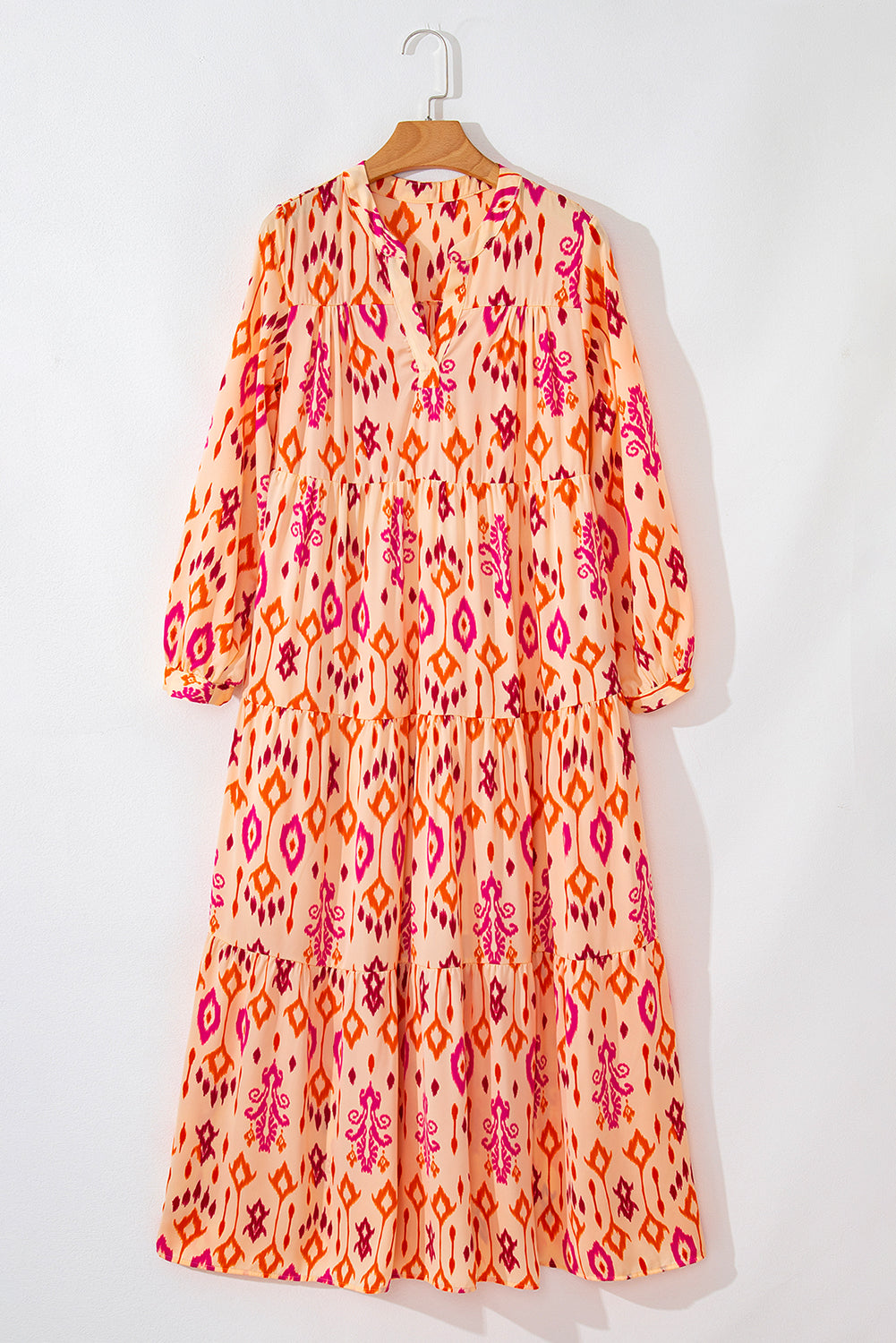 Long dress with print 