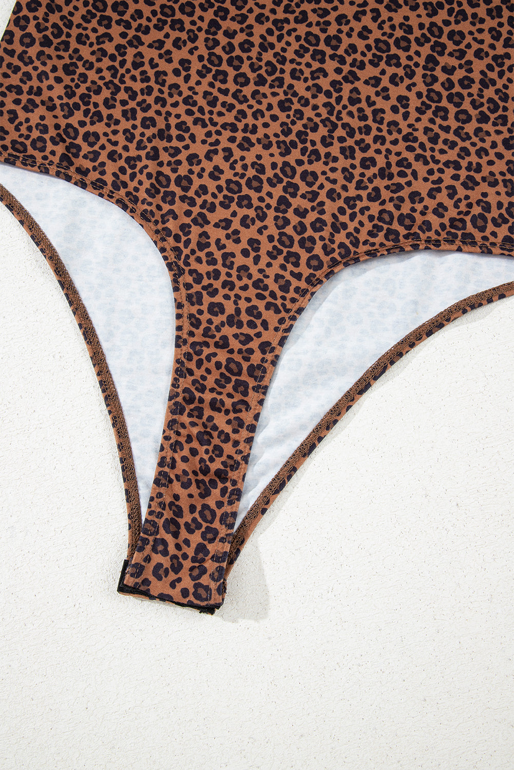 Leopard print bodysuit 