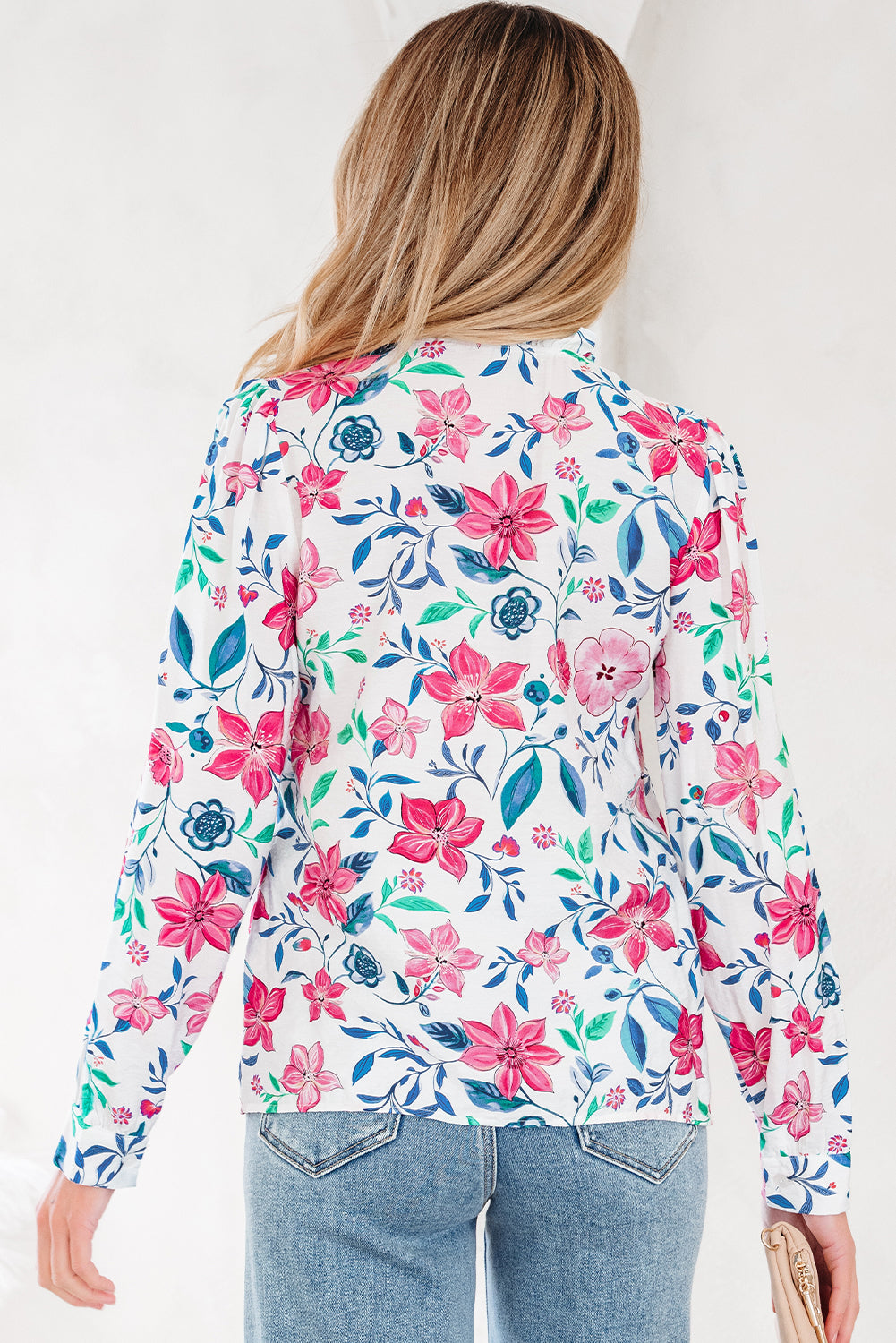 Floral print shirt 