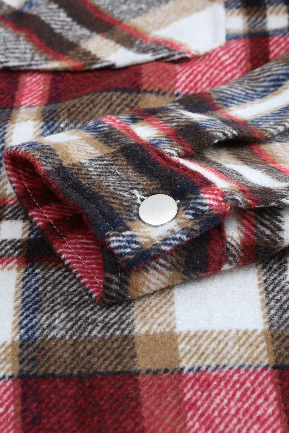 Plaid shacket shirt 