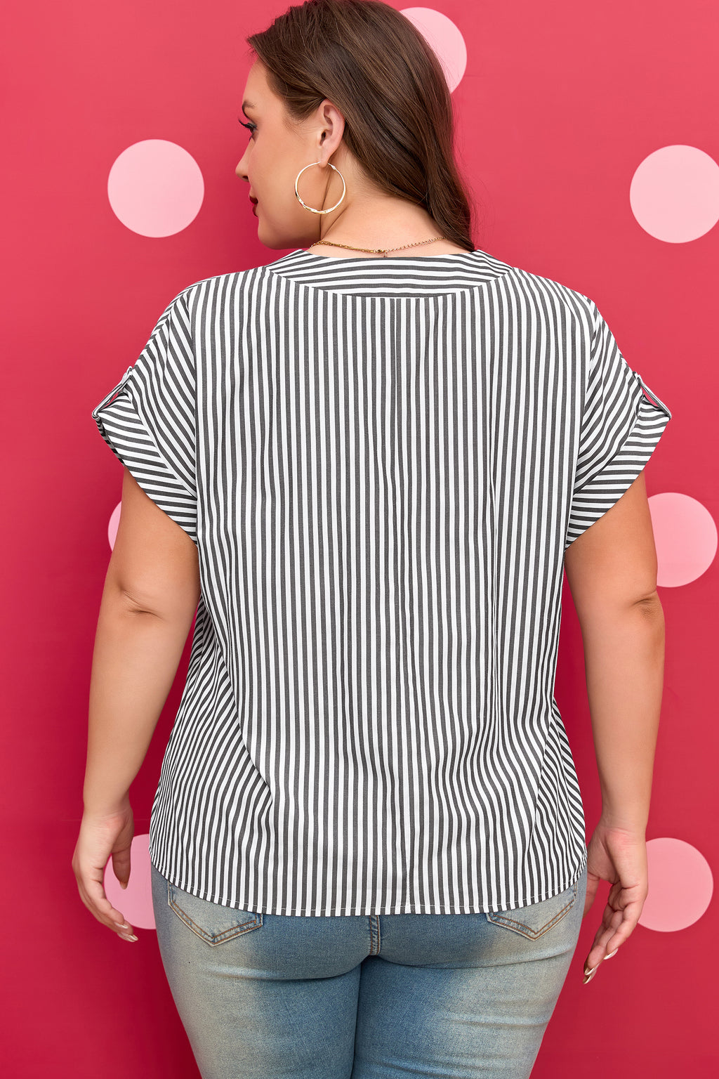 Стилна plus size блуза за ежедневие