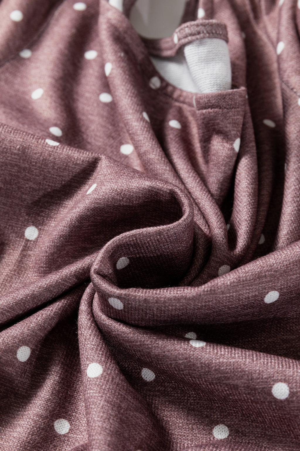 Polka dot print blouse 