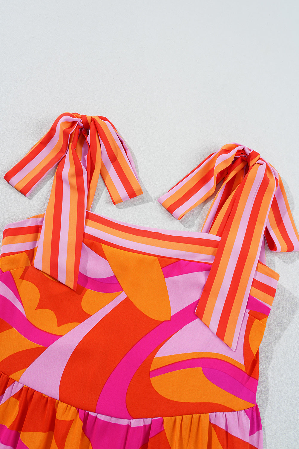 Long dress with print 