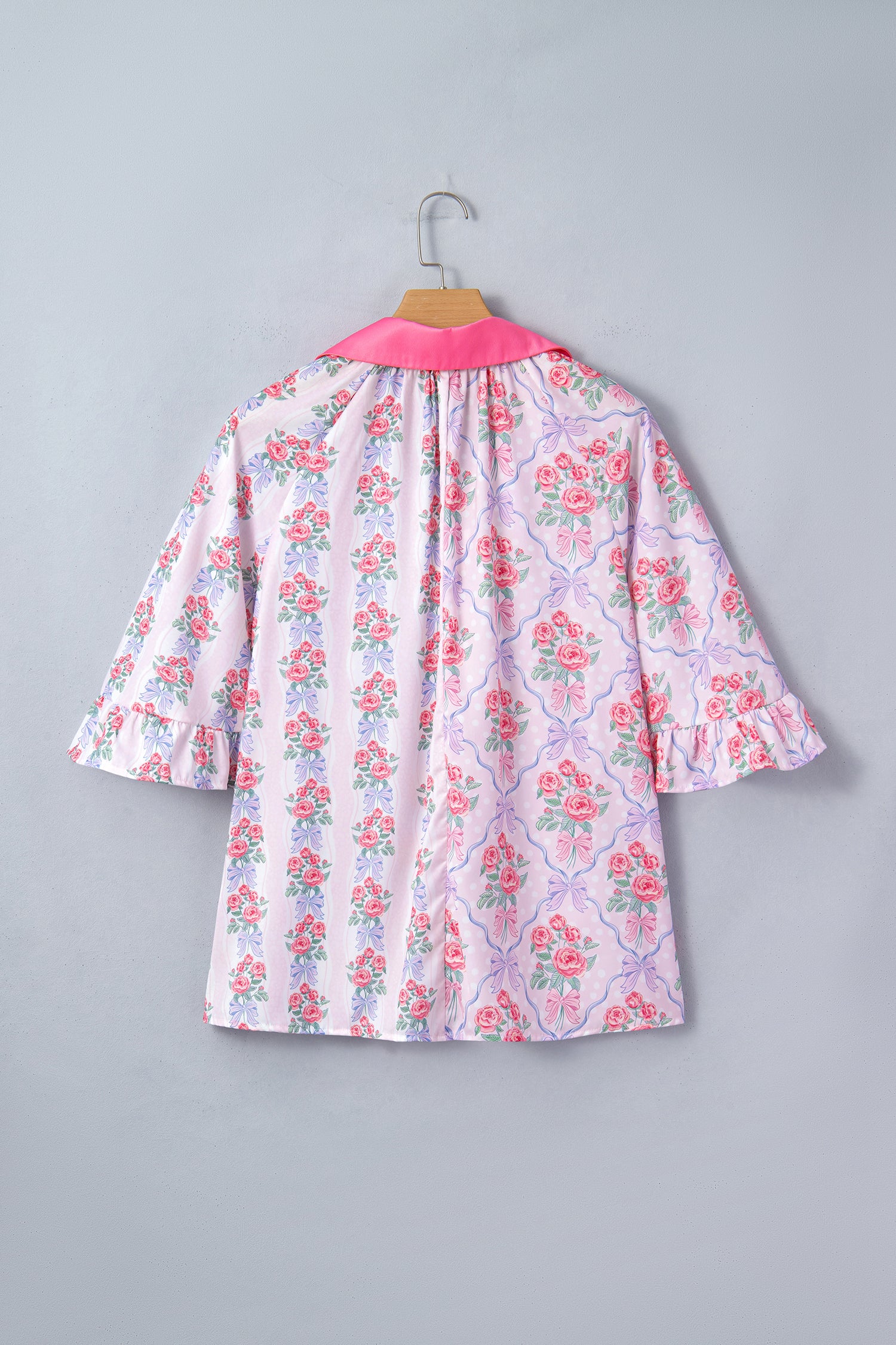 Риза с принт на цветя