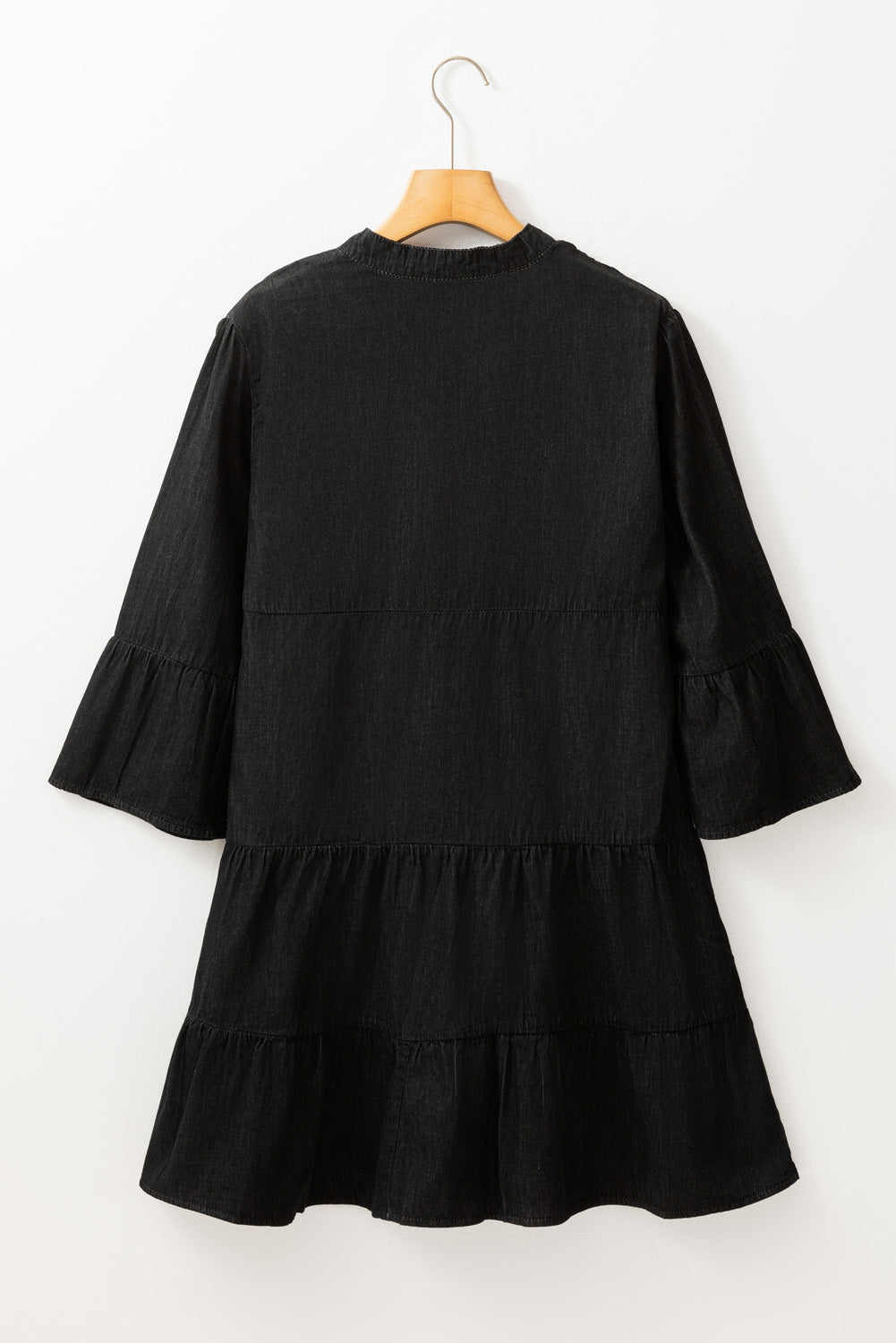 Loose dress with 3/4 sleeves 