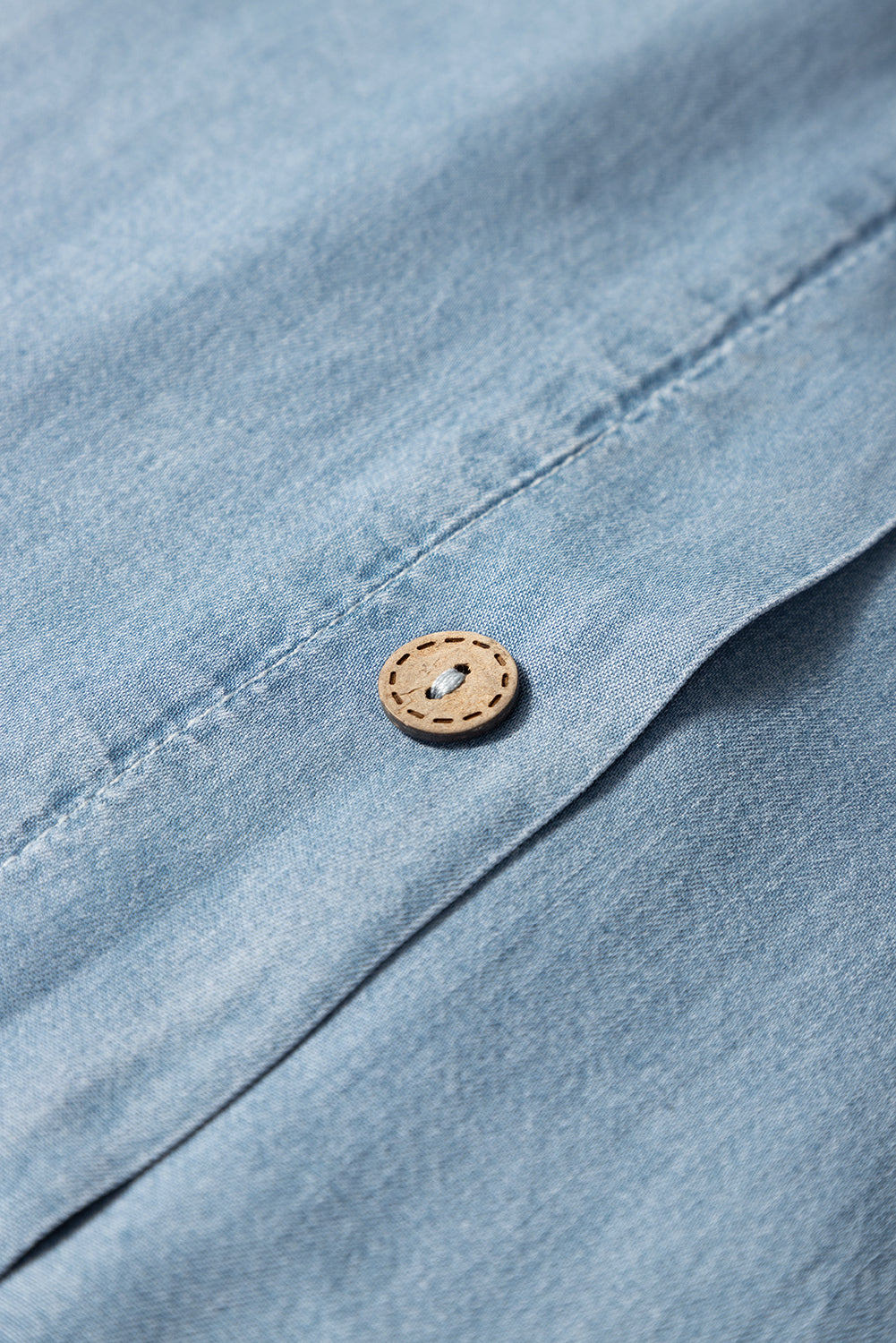 Дълга пола от мек деним